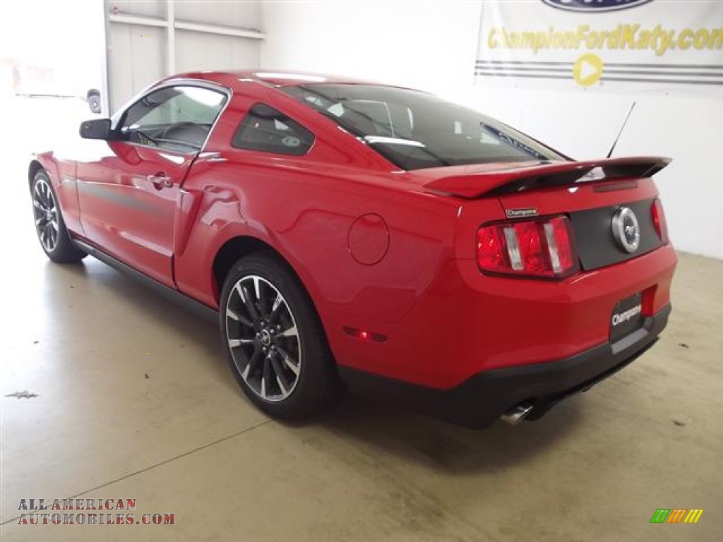 2012 Mustang C/S California Special Coupe - Race Red / Charcoal Black/Carbon Black photo #6