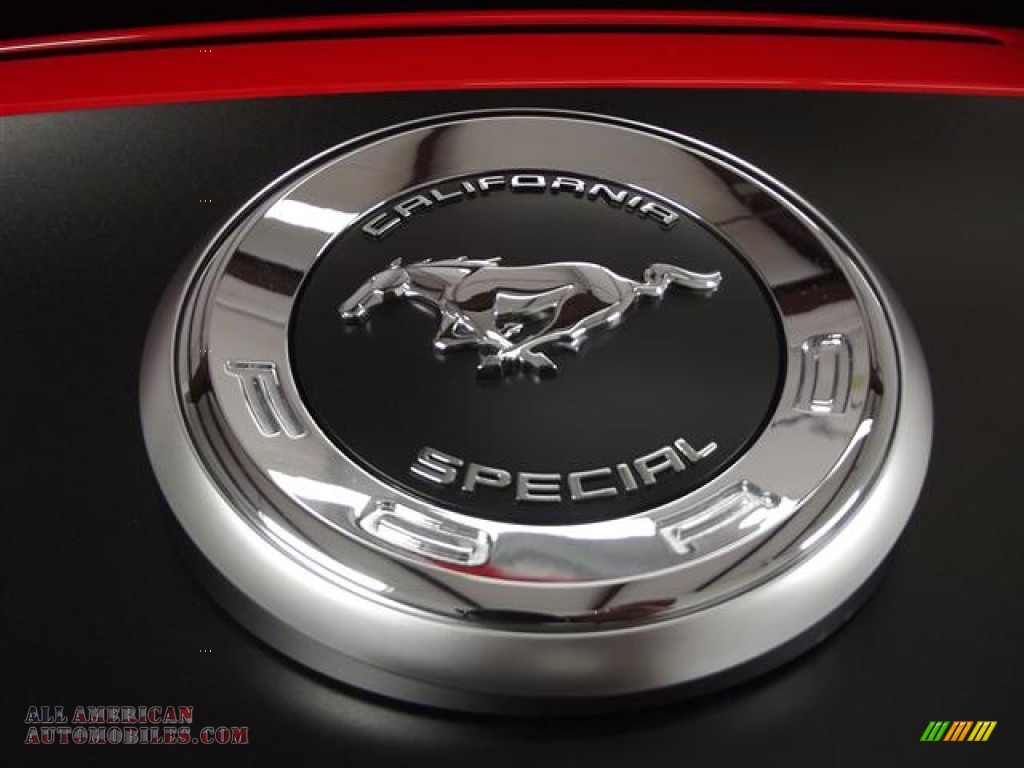 2012 Mustang C/S California Special Coupe - Race Red / Charcoal Black/Carbon Black photo #11