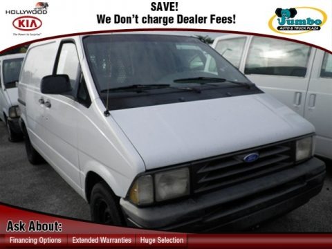 Oxford White 1993 Ford Aerostar Cargo