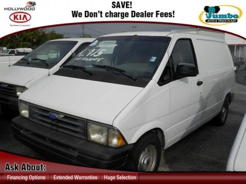 Oxford White 1992 Ford Aerostar Cargo