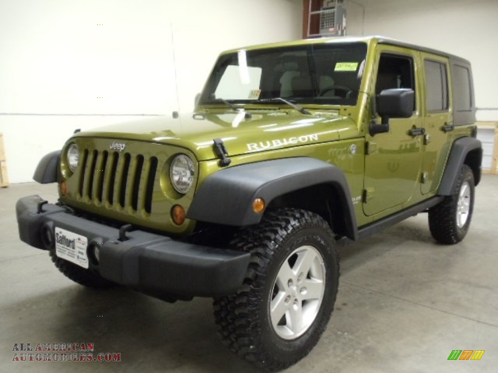 Rescue green jeep rubicon for sale #3