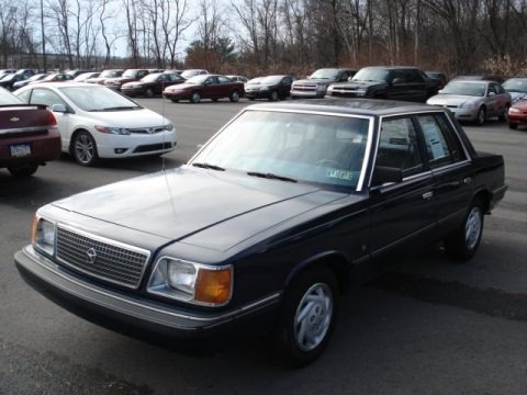 Twilight Blue 1988 Plymouth Reliant K America Twilight Blue 1988 Plymouth Reliant K America