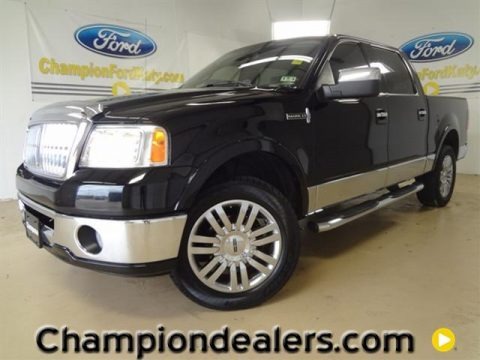 Black 2008 Lincoln Mark LT SuperCrew 4x4