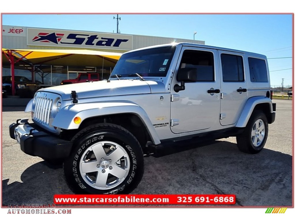 Silver jeep wrangler unlimited sahara for sale #5