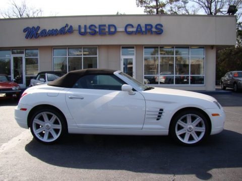 Alabaster White 2006 Chrysler Crossfire Limited Roadster