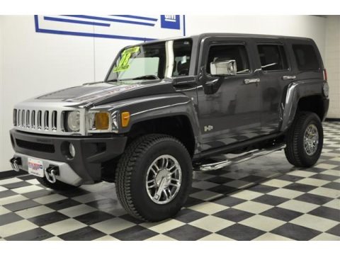 Graphite Metallic 2008 Hummer H3 Alpha
