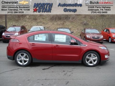 Crystal Red Tintcoat 2012 Chevrolet Volt Hatchback Crystal Red Tintcoat 2012 Chevrolet Volt Hatchback