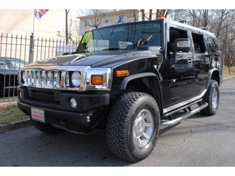 Black 2007 Hummer H2 SUV