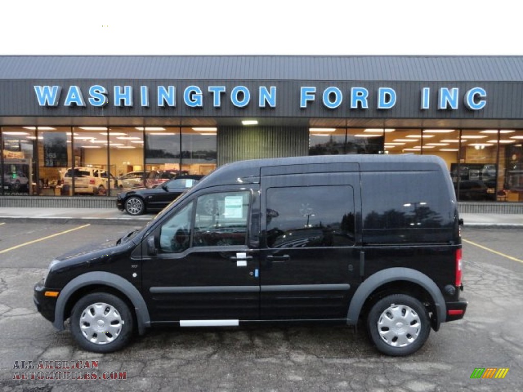 black ford transit connect for sale