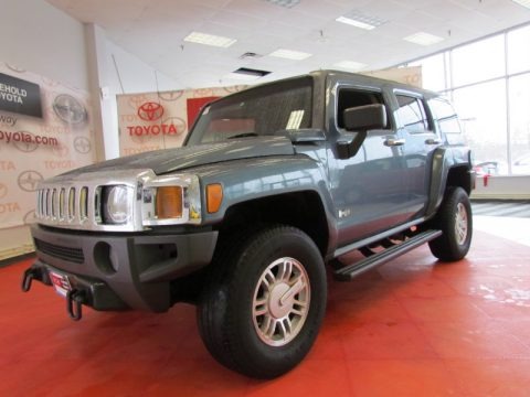 Slate Blue Metallic 2007 Hummer H3 