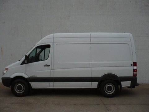 Arctic White 2008 Dodge Sprinter Van 2500 High Roof Cargo