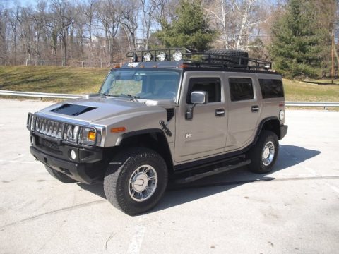 Pewter Metallic 2003 Hummer H2 SUV