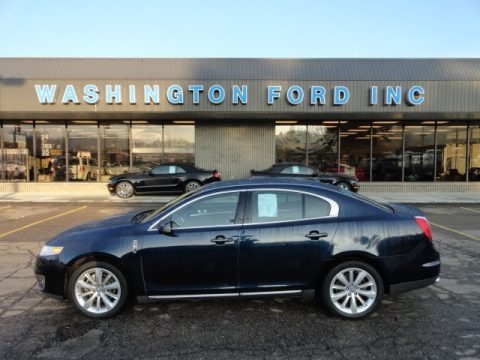 Dark Ink Blue Metallic 2009 Lincoln MKS AWD Sedan