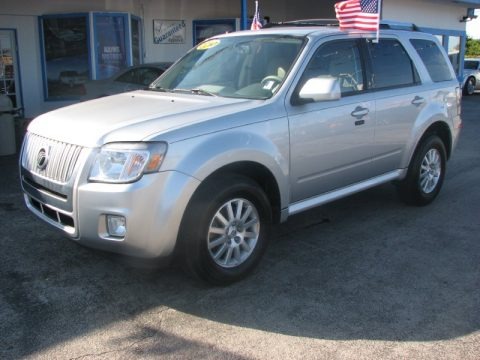 Ingot Silver Metallic 2010 Mercury Mariner I4 Premier