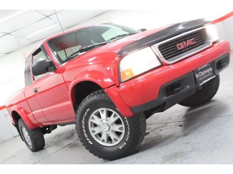 Fire Red 2002 GMC Sonoma SLS Extended Cab 4x4 Fire Red 2002 GMC Sonoma SLS Extended Cab 4x4