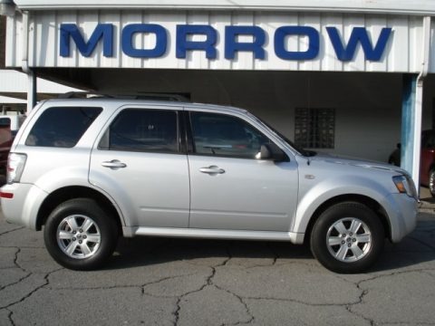 Brilliant Silver Metallic 2009 Mercury Mariner V6 4WD