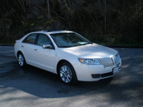 White Platinum Tri-Coat 2010 Lincoln MKZ FWD