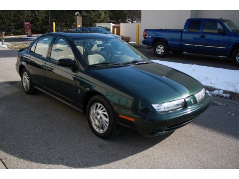 Dark Green Metallic 1998 Saturn S Series SL2 Sedan Dark Green Metallic 1998 Saturn S Series SL2 Sedan