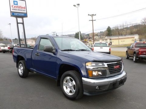 Navy Blue 2011 GMC Canyon SLE Regular Cab