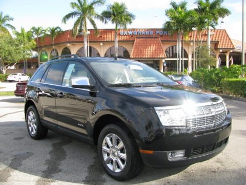 Black 2007 Lincoln MKX 