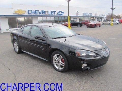 Black 2005 Pontiac Grand Prix GTP Sedan
