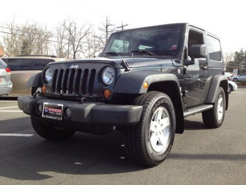 Black 2007 Jeep Wrangler X 4x4