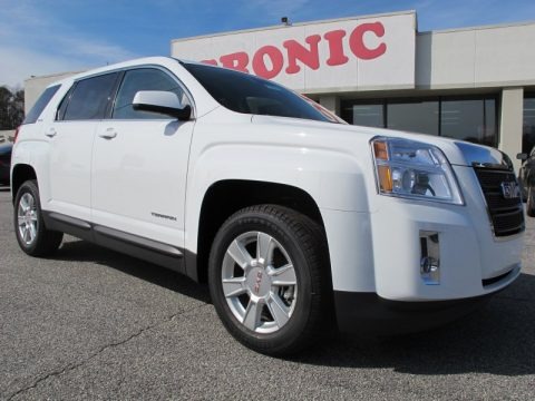 Olympic White 2012 GMC Terrain SLE