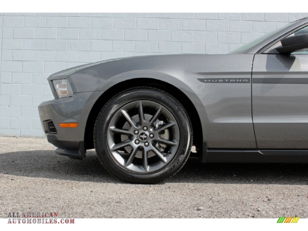 2011 Mustang V6 Mustang Club of America Edition Coupe - Sterling Gray Metallic / Charcoal Black photo #12