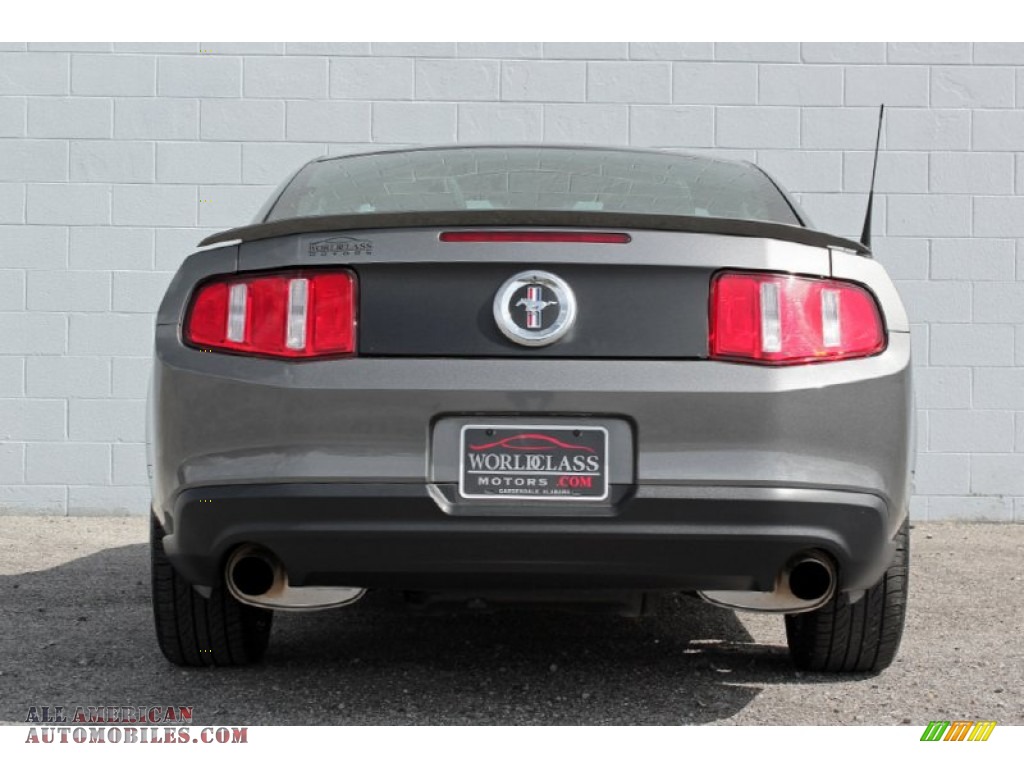 2011 Mustang V6 Mustang Club of America Edition Coupe - Sterling Gray Metallic / Charcoal Black photo #39
