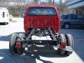 Ford F550 Super Duty XL Regular Cab 4x4 Chassis Vermillion Red photo #7