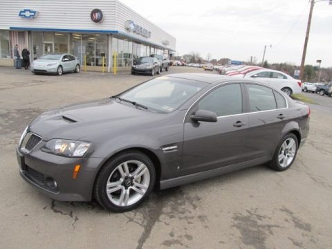 Magnetic Gray Metallic 2009 Pontiac G8 Sedan