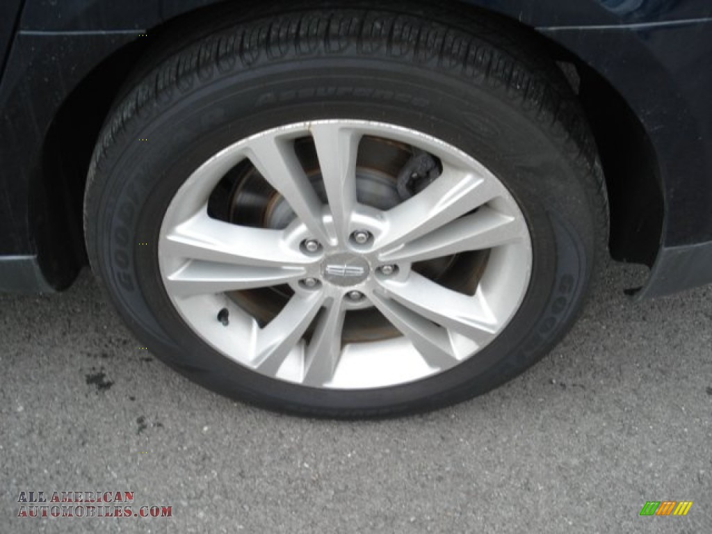 2009 MKS Sedan - Dark Ink Blue Metallic / Cashmere photo #9 2009 MKS Sedan - Dark Ink Blue Metallic / Cashmere photo #9