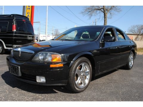 Black 2002 Lincoln LS V8