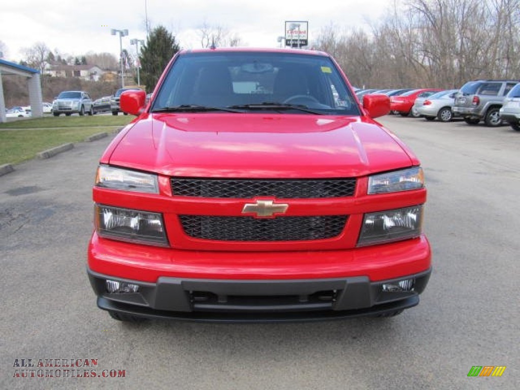 2012 Colorado LT Extended Cab 4x4 - Victory Red / Ebony photo #6