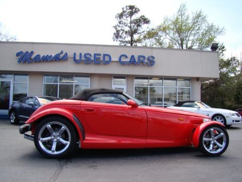 Red 1999 Plymouth Prowler Roadster Red 1999 Plymouth Prowler Roadster