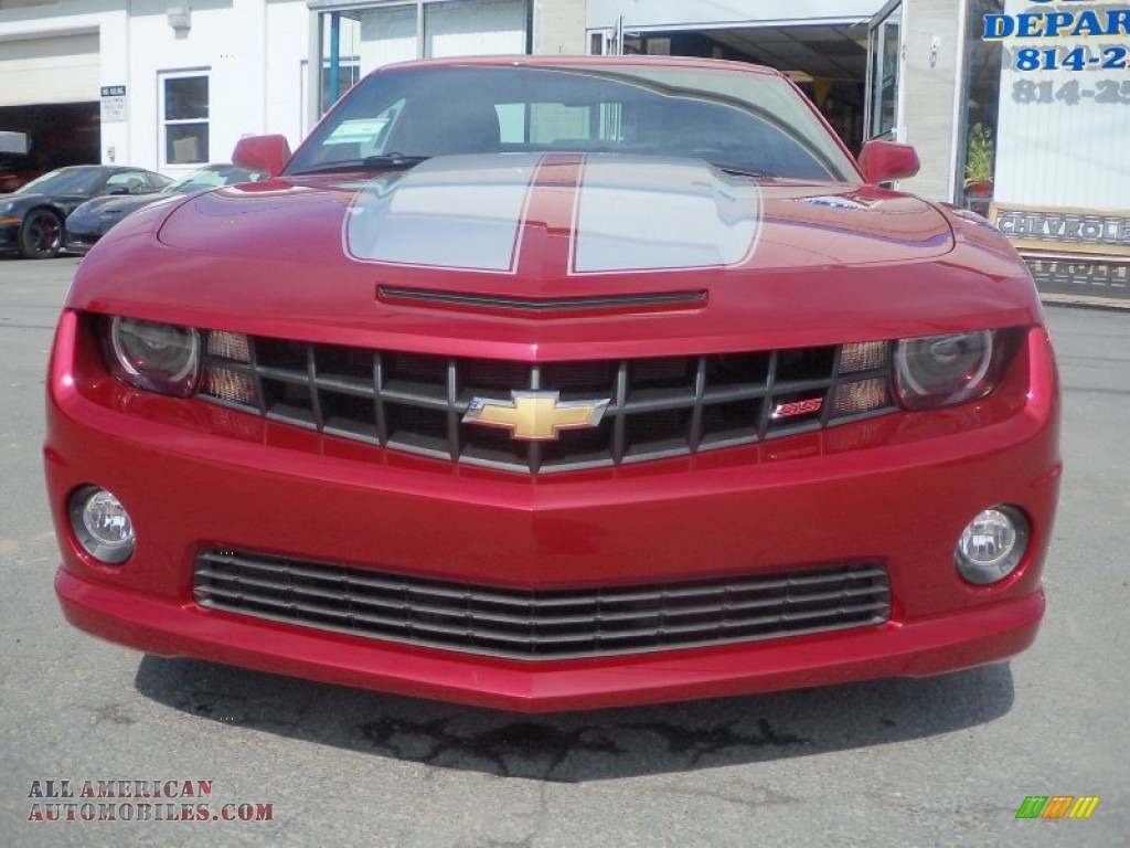 2012 Camaro SS/RS Coupe - Crystal Red Tintcoat / Black photo #2