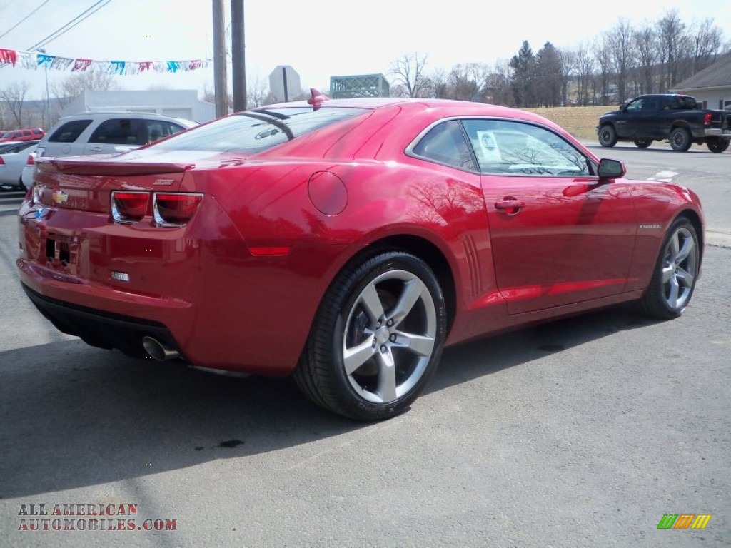 2012 Camaro SS/RS Coupe - Crystal Red Tintcoat / Black photo #5
