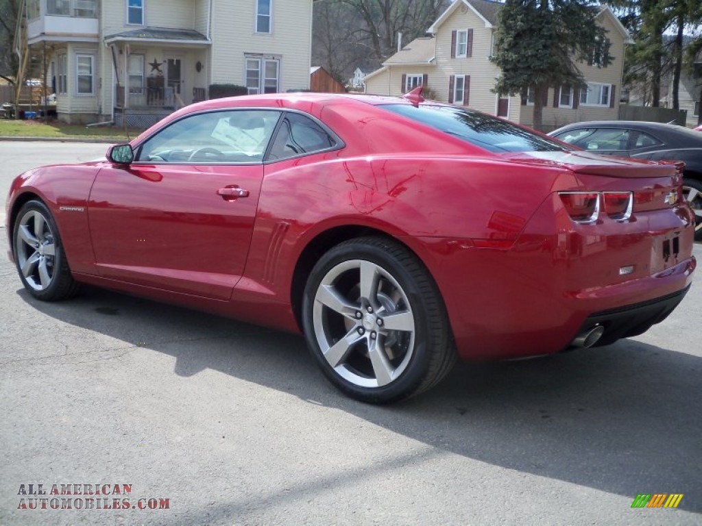 2012 Camaro SS/RS Coupe - Crystal Red Tintcoat / Black photo #7