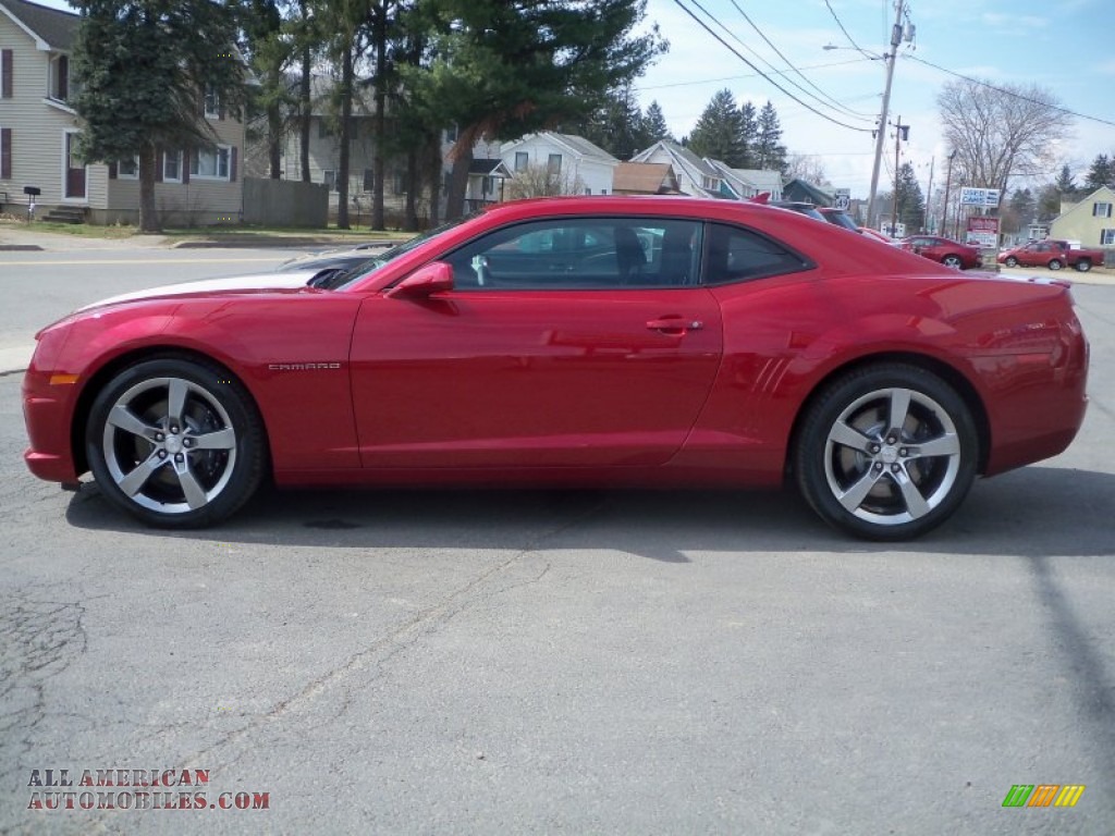 2012 Camaro SS/RS Coupe - Crystal Red Tintcoat / Black photo #8