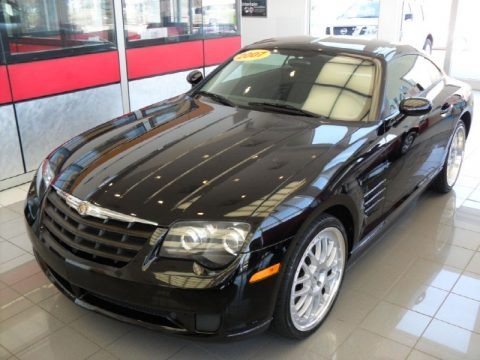 Black 2007 Chrysler Crossfire Coupe