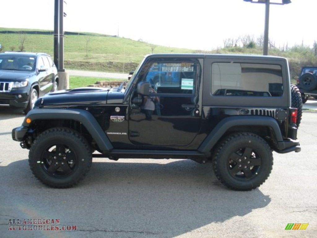2012 Jeep Wrangler Call of Duty: MW3 Edition 4x4 in Black ...