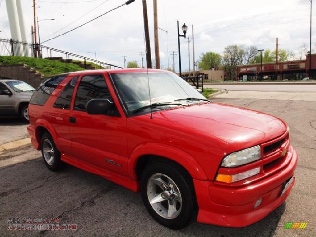 Victory Red / Graphite Gray Chevrolet Blazer Xtreme