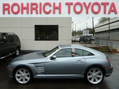 Sapphire Silver Blue Metallic 2004 Chrysler Crossfire Limited Coupe