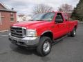 Ford F250 Super Duty XLT SuperCab 4x4 Red photo #2