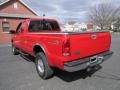 Ford F250 Super Duty XLT SuperCab 4x4 Red photo #6