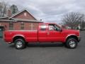 Ford F250 Super Duty XLT SuperCab 4x4 Red photo #11