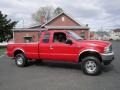 Ford F250 Super Duty XLT SuperCab 4x4 Red photo #12