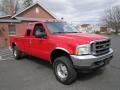 Ford F250 Super Duty XLT SuperCab 4x4 Red photo #13