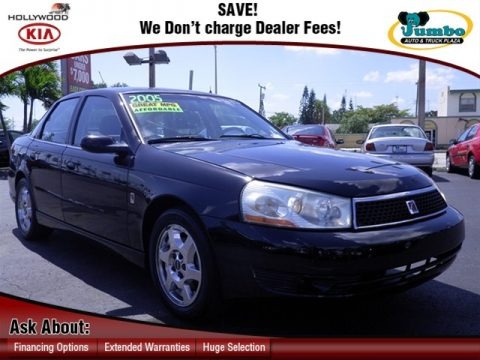 Black Onyx 2005 Saturn L Series L300 Sedan