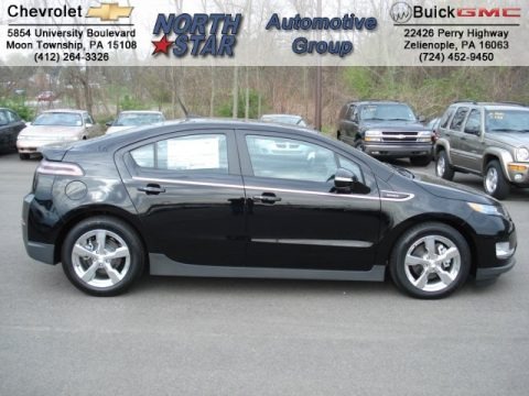 Black 2012 Chevrolet Volt Hatchback Black 2012 Chevrolet Volt Hatchback